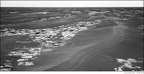 Martian Landscape - En route from Erebus crater to Victoria crater.