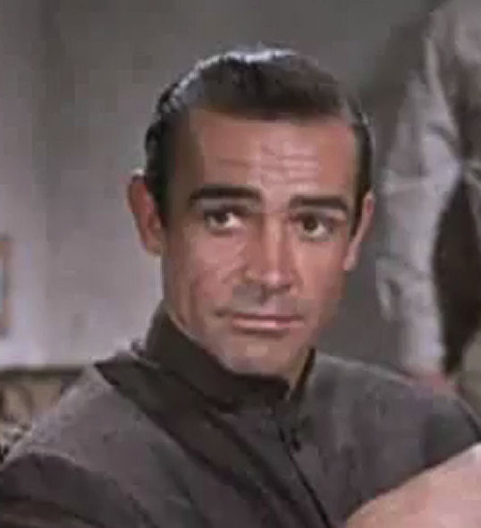 Sean Connery as James Bond