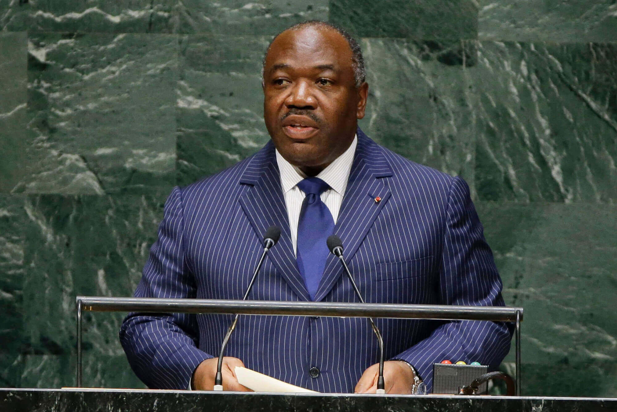 Image of President Ali Bongo Ondimba.