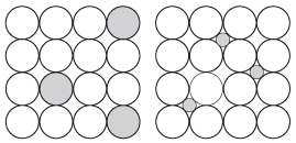 When the s- and p-bands overlap in energy, they form a much larger band that makes it possible for metals to conduct electricity.