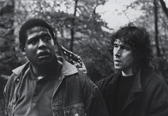 Forest Whitaker as an English soldier with a secret in Neil Jordan's The Crying Game (1992).