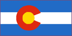 State flag of Colorado