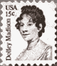 Dolley Madison Commemorative Stamp