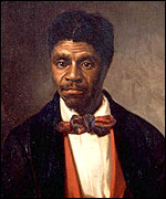 Oil painting of Dred Scott