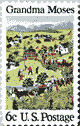 Grandma Moses Commemorative Stamp