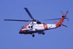 Coast Guard helicopter