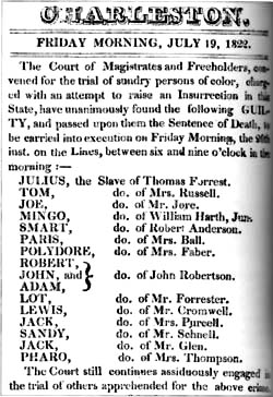 Source: South Carolina Gazette, 18 March 1751 (courtesy of Charleston Library Society)