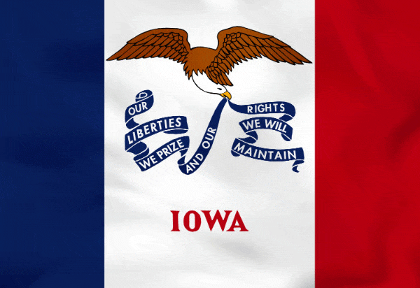 Iowa flag