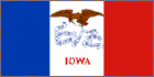 State flag of Iowa