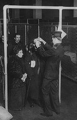 immigrant exam at Ellis Island