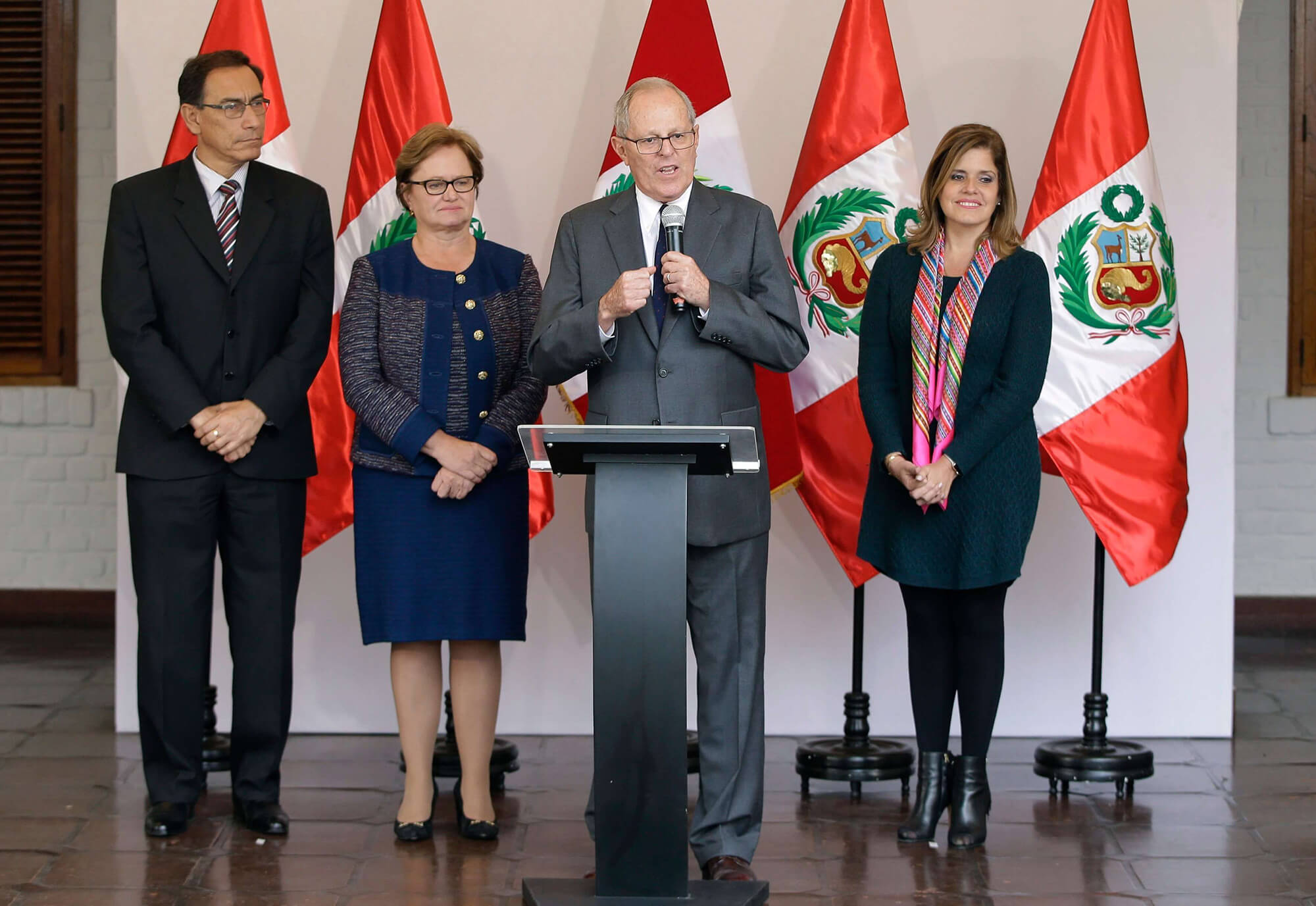 Image of Peruvian president Kuczynski