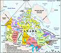 Map of Canada