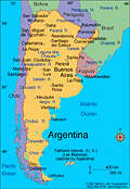 Map of Argentina