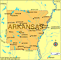 Map of Arkansas