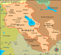 Map of Armenia