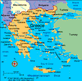 map of Greece