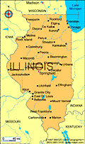 Map of Illinois