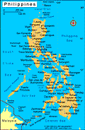 map of Philippines