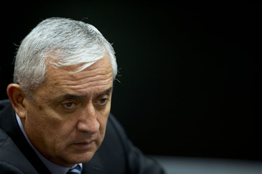 Former President Otto Perez Molina