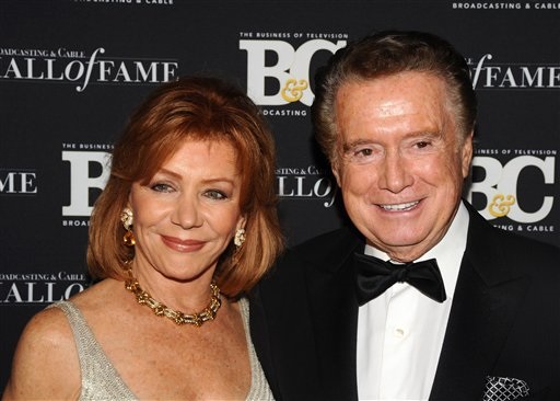 regis and joy philbin in 2010