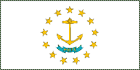 State flag of Rhode Island