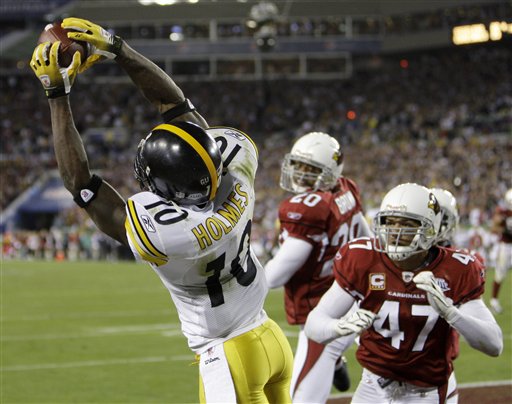 Super Bowl XLIII Santonio Holmes