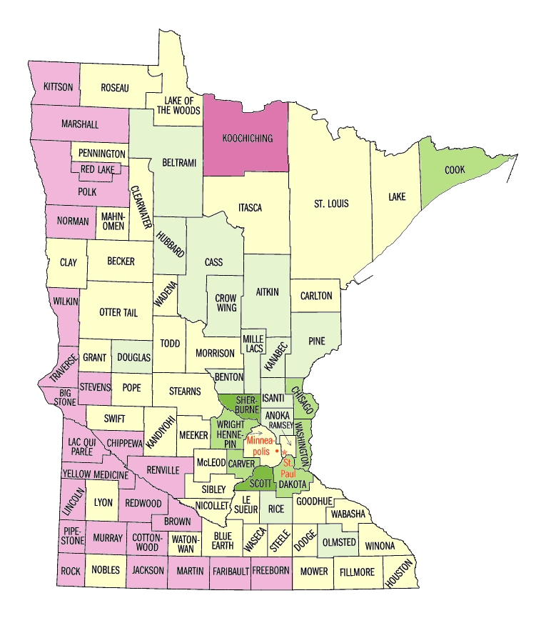  Population, percent change, 1990 to 2000