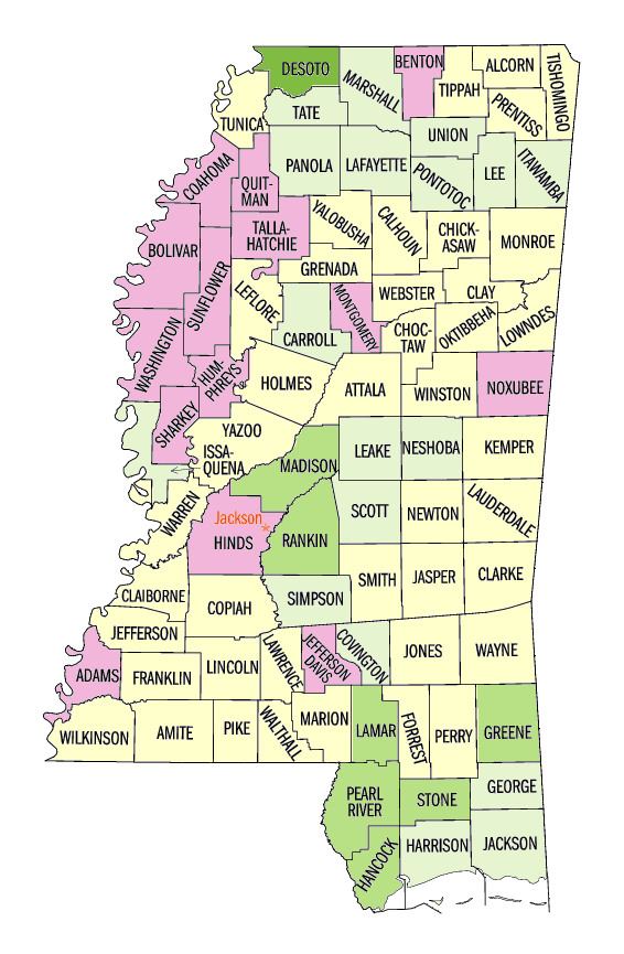  Population, percent change, 1990 to 2000