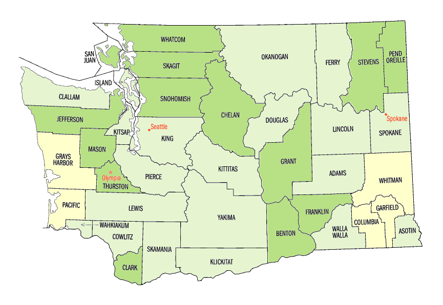  Population, percent change, 1990 to 2000