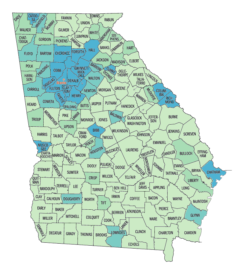  Persons per square mile, 2000