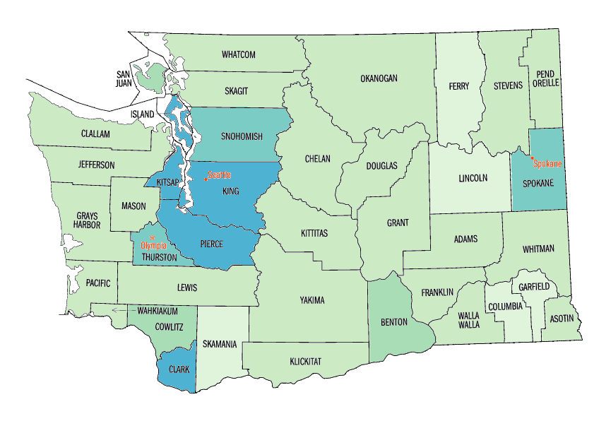  Persons per square mile, 2000