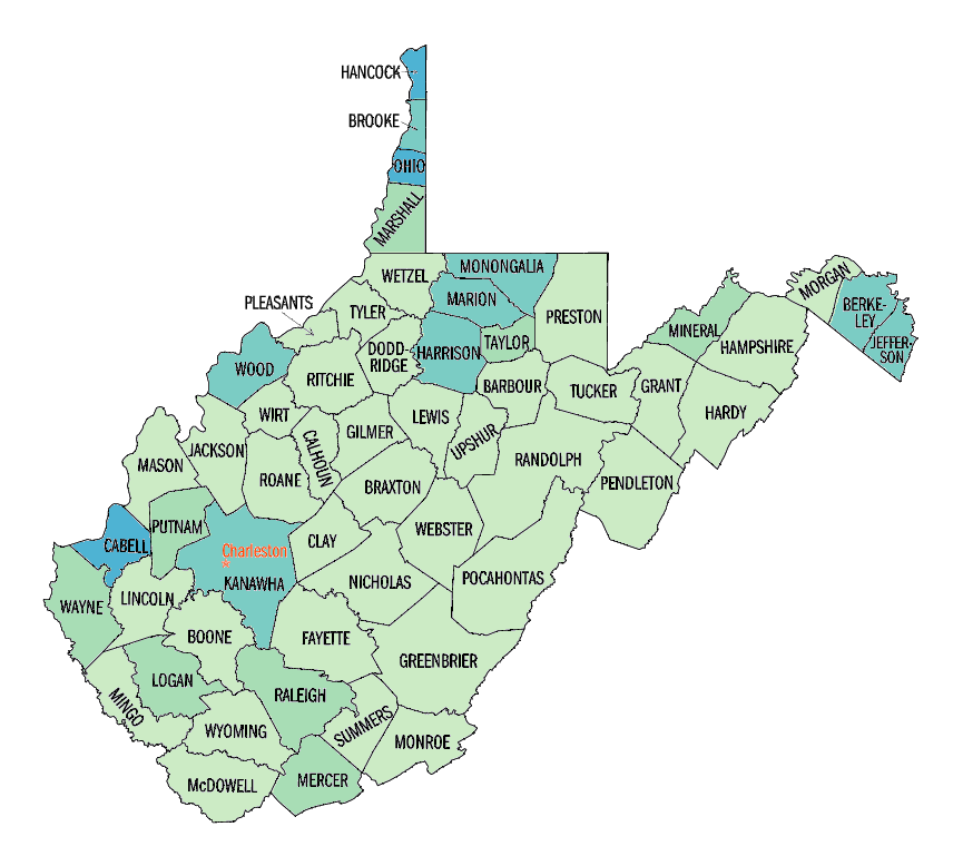  Persons per square mile, 2000