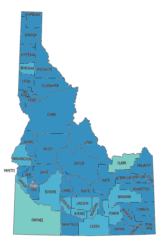  White persons, percent, 2000