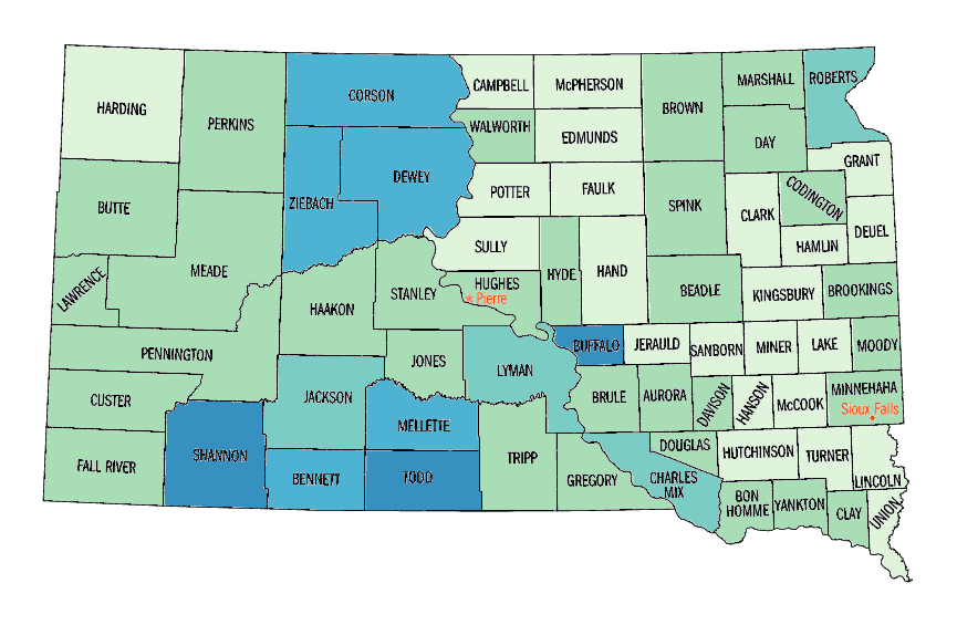  American Indian and Alaska Native persons, percent, 2000