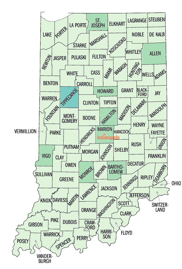  Asian persons, percent, 2000