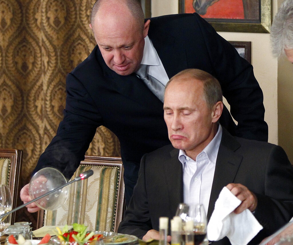 Yevgeny Prigozhin and Putin