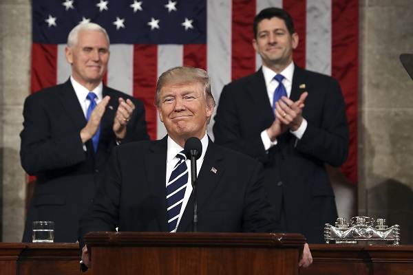 Donald Trump Speaks Before Congress