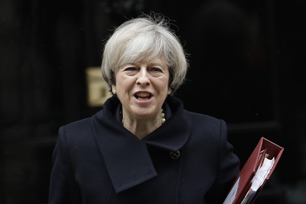 PM Theresa May Heads to Parliament on Day of Brexit Vote