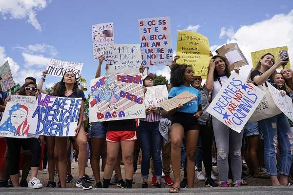 "Dreamers" Protest DACA Repeal