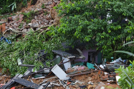 Brazil rain storms