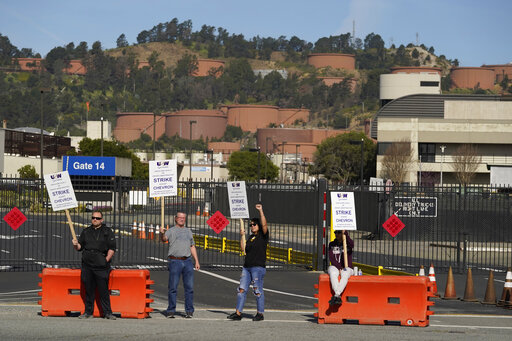 Chevron refinery strike