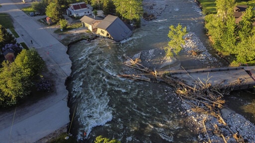 Yellowstone National Park flooding