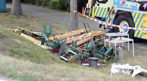 Truck crash in the Netherlands