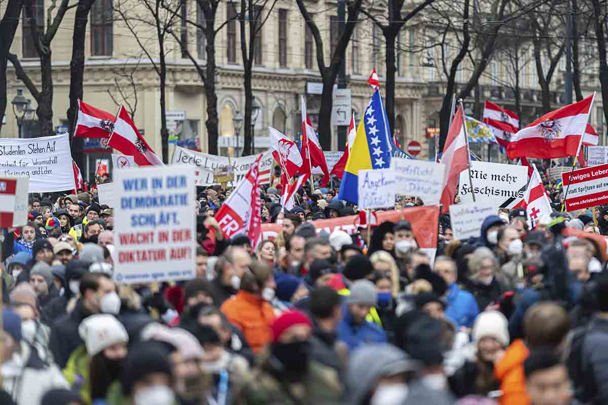 Austria Protest