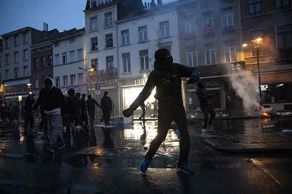 Brussels Protest