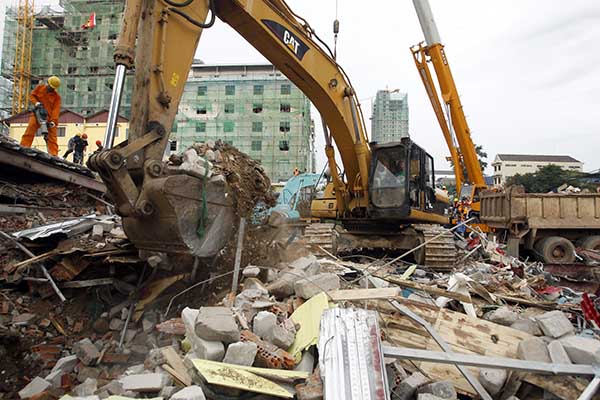 Cambodia Building Collapse