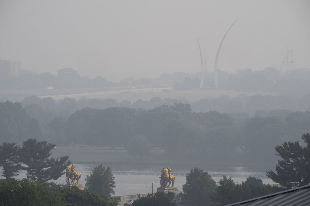 Canada Wildfires Washington