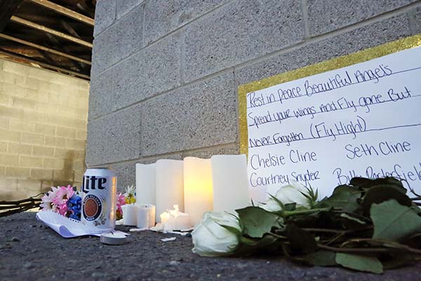 Memorial at Car Wash