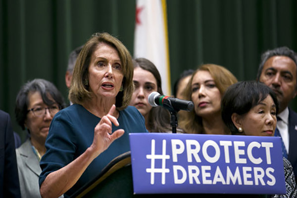 Nancy Pelosi fighting for DACA