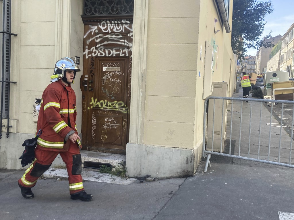 France Marseille Building Collapse